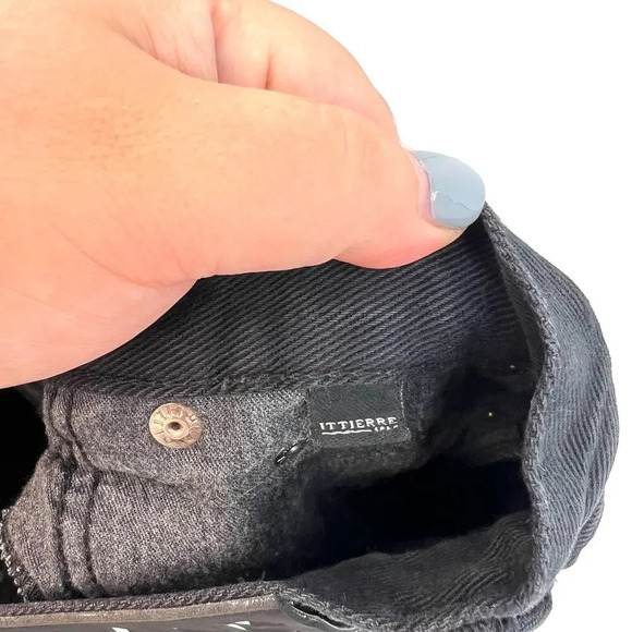 Dolce & Gabbana Vintage Jeans Black Denim Straight Leg Baggy Size 27 - Picture 14 of 14